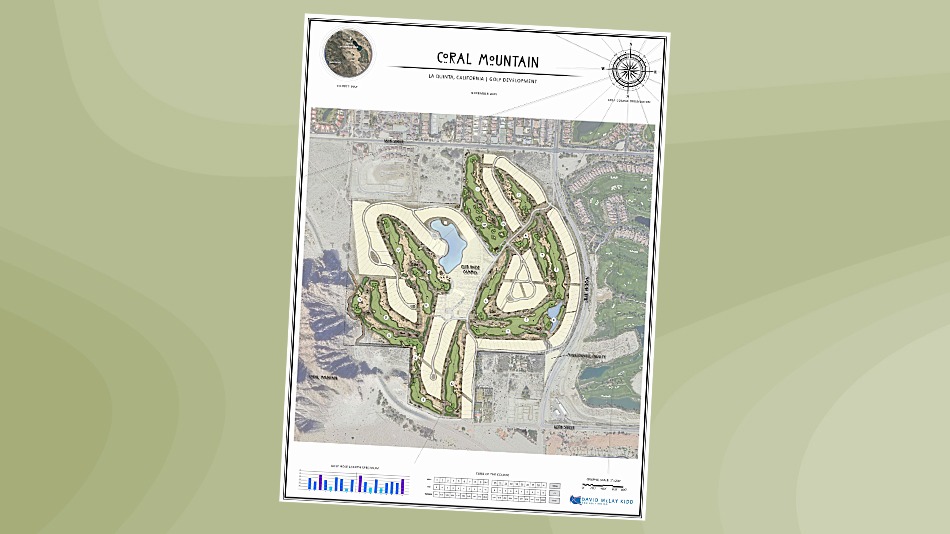 David McLay Kidd develops course plan for Coral Mountain Desert Club