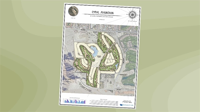 David McLay Kidd develops course plan for Coral Mountain Desert Club