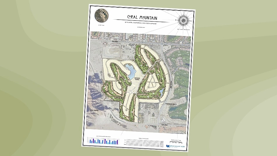 David McLay Kidd develops course plan for Coral Mountain Desert Club