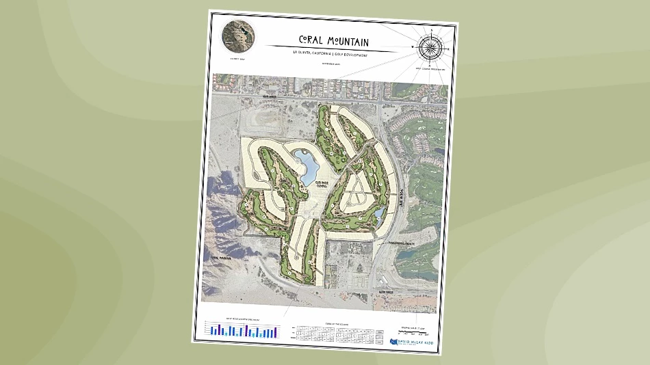 David McLay Kidd develops course plan for Coral Mountain Desert Club