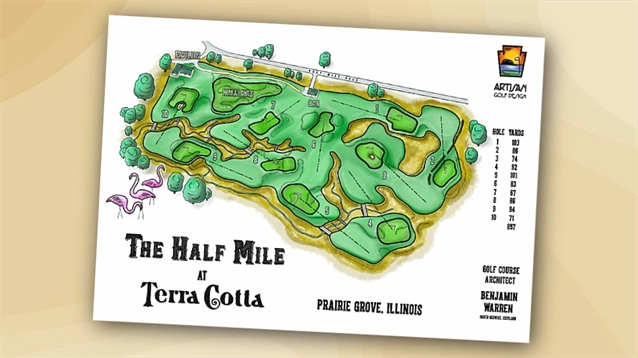 Construction begins on 10-hole short course at Terra Cotta in Illinois