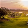 The sixth provides players with the first ocean views from the Booby Blue tee