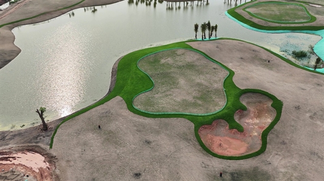 Flagstick nears completion of Faldo course at Thatluang Lake Golf Resort in Laos