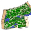 Faldo Design’s routing for the new Thatluang course in Laos (Photo: Faldo Design)
