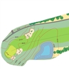 Carrick’s plan for the final hole includes an elevated tee shot, a fairway framed by mango trees and Sandbelt-style bunkers (Image: Carrick Design)