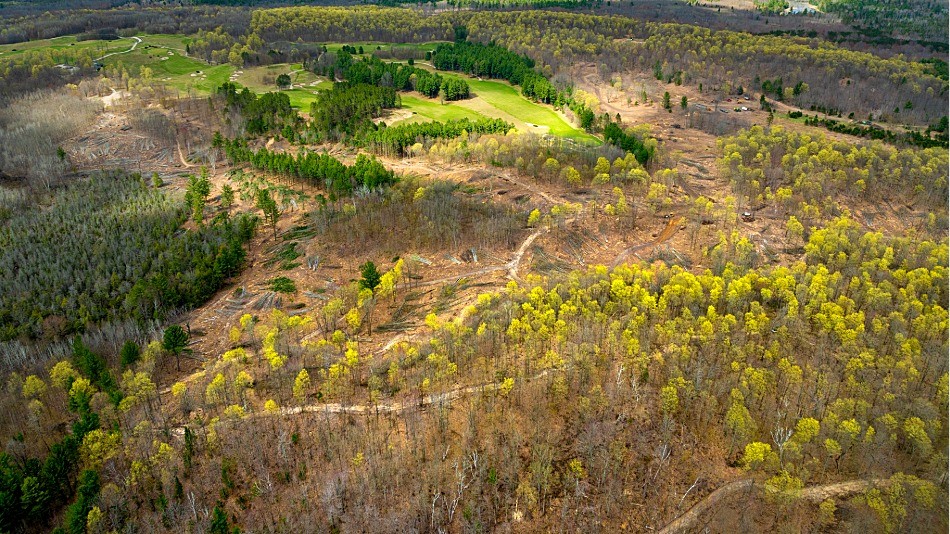 Construction of new Coore & Crenshaw course underway at Kingsley Club