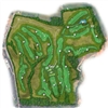 The routing map of TGR Design’s new course at Tributer Resort in Virgina (Image: TGR Design)