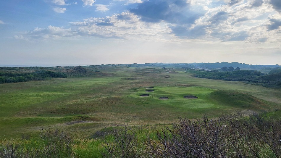 Jonathan Davison underway with restoring Belgium’s only links course