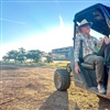 David McLay Kidd on the site of his Loraloma layout in Texas, which opened in 2025 (Photo: Fire Pit Productions)