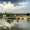 Chhun On has a nineteenth hole to an island that is reached by boat (Image: Brian Curley)