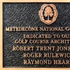 Hearn says he was honoured to be featured on a plaque alongside Robert Trent Jones Sr and Roger Rulewich (Photo: Ray Hearn)