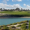 The short sixteenth plays from the same small island to a well-defended green (Photo: Brian Curley)