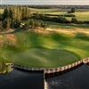 York Bridge Concepts was responsible for the design and construction of a cantilever waterfall at hole fifteen (Photo: Jacob Sjoman)