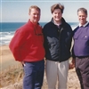 Kidd on an early site visit with general manager Josh Lesnik and developer Mike Keiser