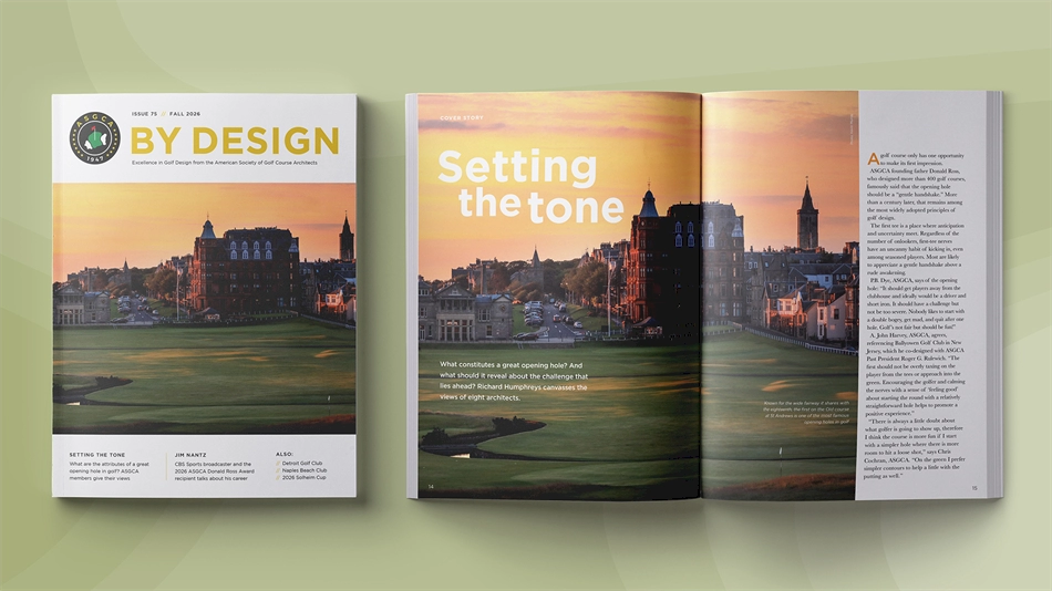 Fall 2026 issue of ASGCA’s By Design magazine is out now