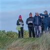 Harrington (third from right) says the design team is ‘looking for the wow factor’ (Photo: Seapoint Golf Links)
