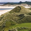 The par-three sixteenth hole, which plays among the enormous dunes on the north of the site (Photo: Ian Cronin)