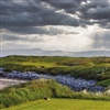 Two fairway pot bunkers provide a line for drives on the par-four eighth (Photo: Ian Cronin)