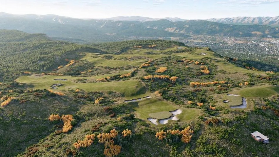 A visualisation of Ambush, a new golf course by King Collins Dormer for Marcella Club in Utah (Image: Harris Kalinka)