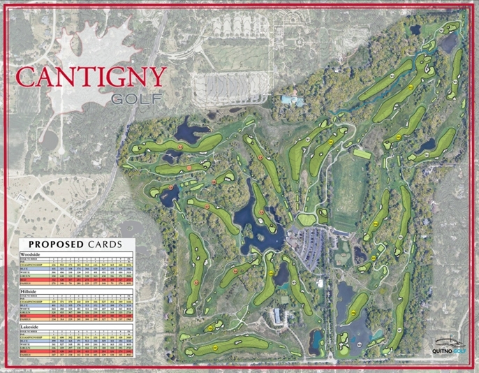 The 27-hole masterplan created by Todd Quitno (Image: Quitno Golf Designs)