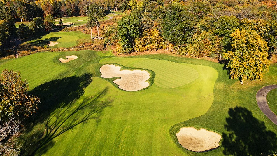 The renovated second hole on the Hillside nine (Photo: Quitno Golf Designs)  