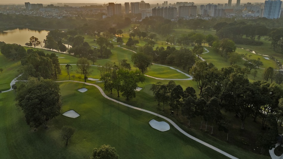 The budget for the Island course redevelopment project was around US$22 million (Photo: Singapore Island Country Club)