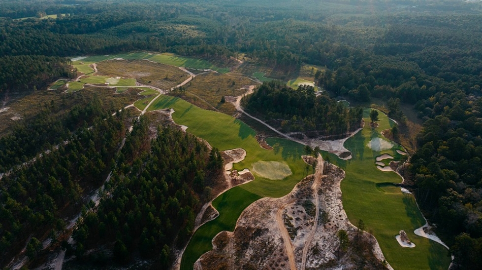 The resort is located in East Texas, a two-and-a-half-hour drive from both Dallas and Houston