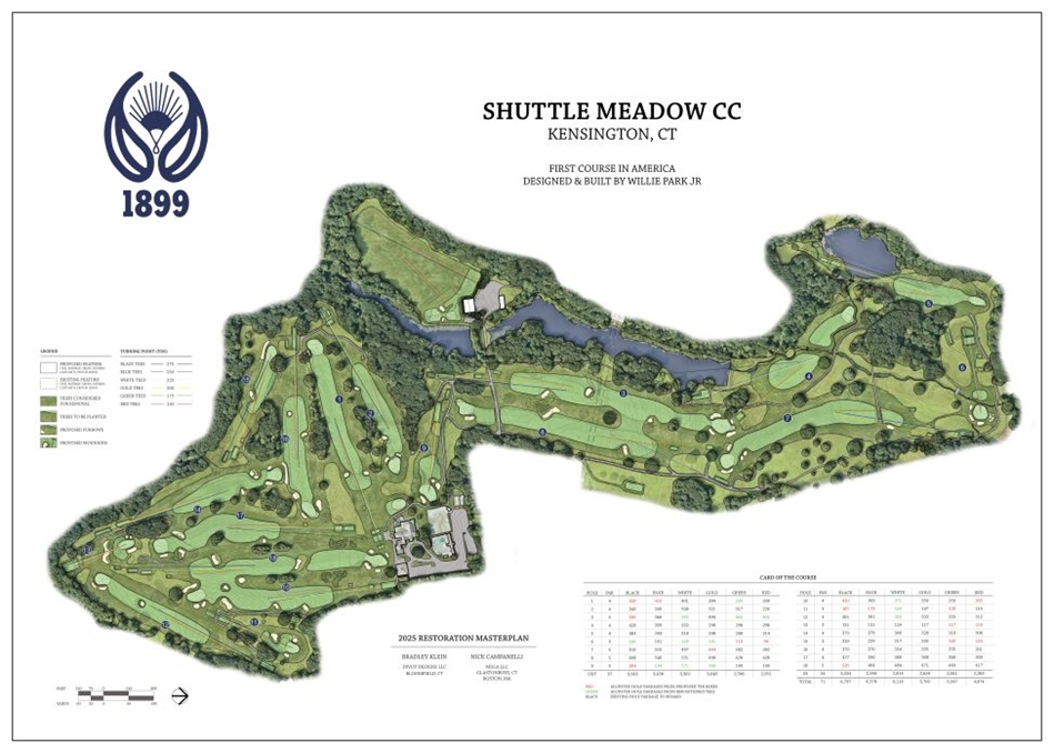 Klein and Campanelli’s masterplan for the work at Shuttle Meadow (Credit: Nick Campanelli) 