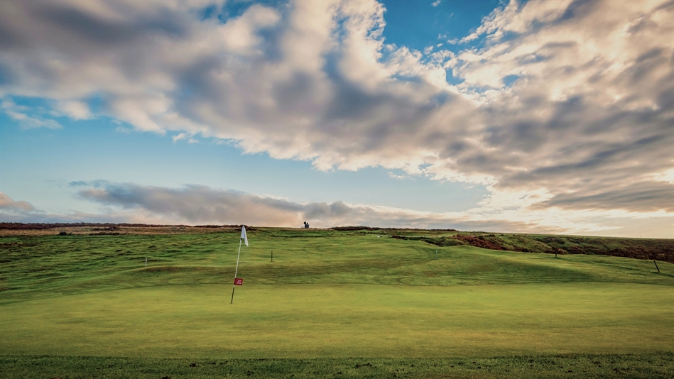 Looking back at the fourth hole on Appleby GC’s moorland layout (Photo: Appleby GC)