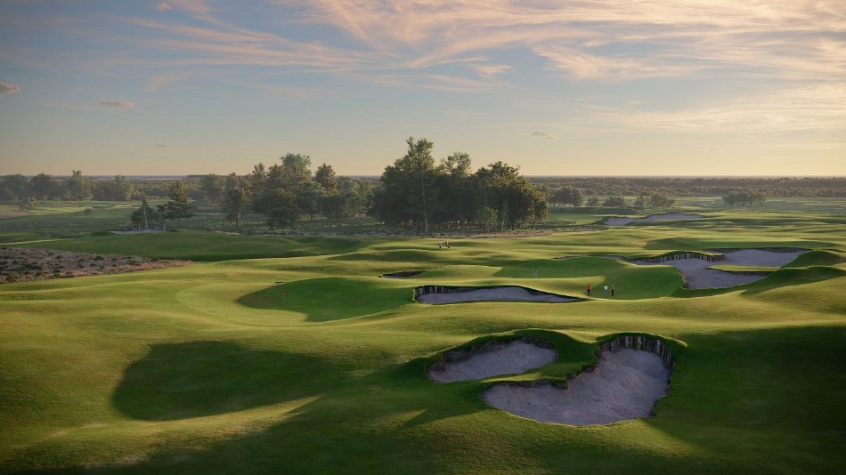 A visualisation of how the opening hole on Purebred Farm will look (Image: Harris Kalinka)