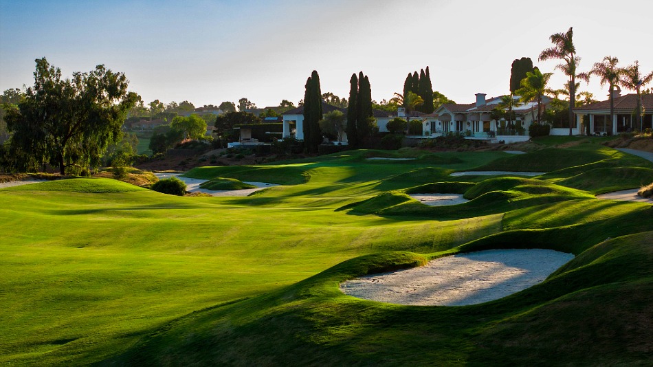  	For his renovation of The Farms, Liddy was instructed to ensure the course remains a challenge while playable and enjoyable for the average member. Pictured, the eighteenth (Photo: Dave Evenson)