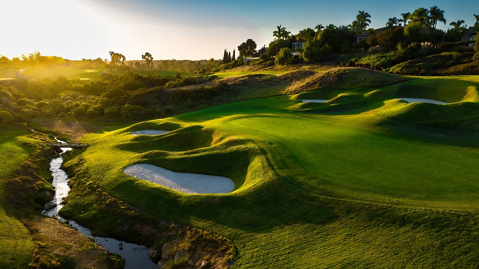 Liddy says the sixth is a good example of work that typifies restoring the Dye heritage of the course (Photo: Dave Evenson)