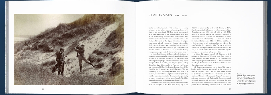 Cutten has aimed to capture the historical context of golf course design and has dedicated chapters on every decade from the 1830s all the way up to the 2010s (Image: Keith Cutten)