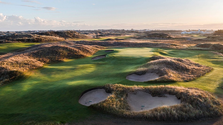 Mackenzie & Ebert are nearing completion of course changes at Royal Birkdale, which will host the 2026 Open Championship (Photo: James Hogg)