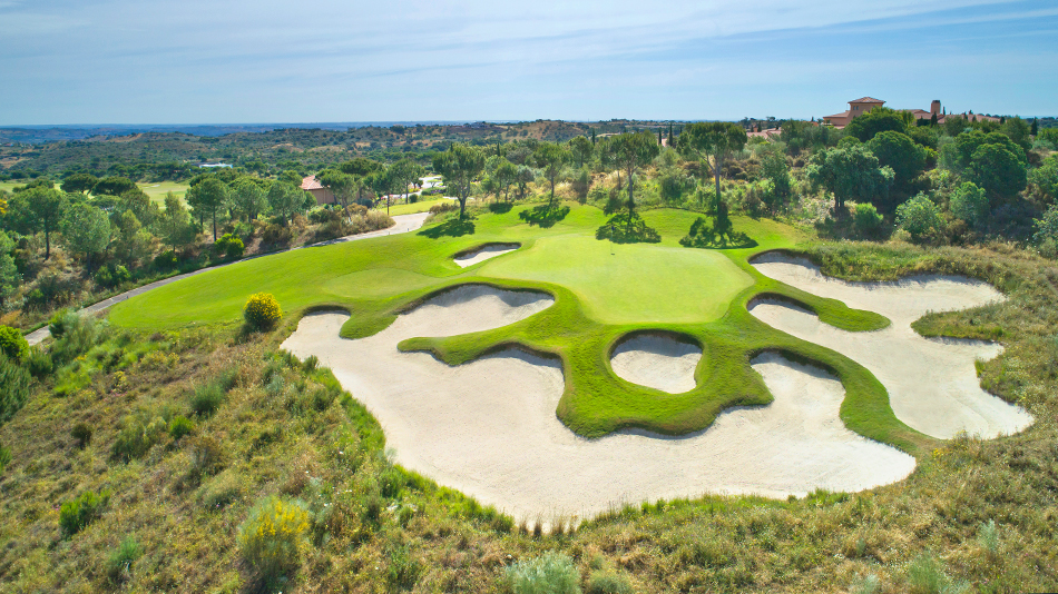 Renovation work will include reconstruction of greens and upgrading bunkers (Image: Monte Rei)