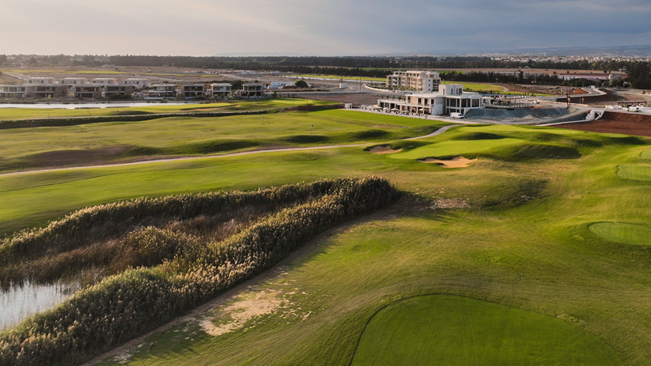 The course, clubhouse and residential units opened in November 2025 (Photo: Limassol Greens)