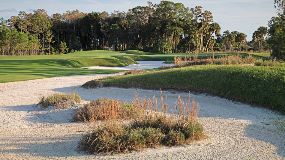 The par-three fifth is one of the lower lying holes that weave through a natural ‘Old Florida’ environment (Photo: Steve Szurlej)