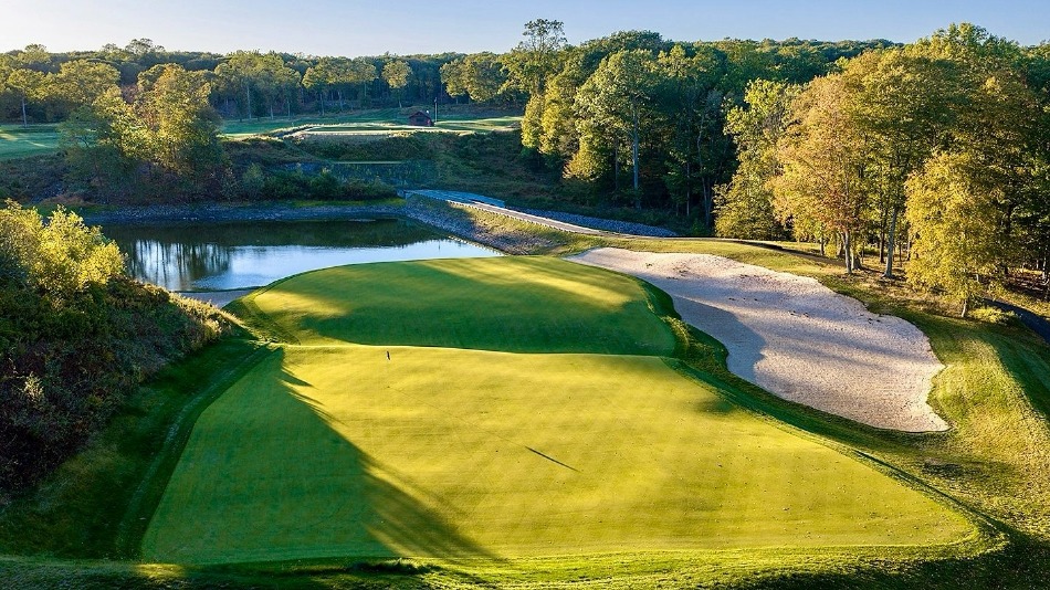 Gil Hanse and Jim Wagner have expanded and restored all greens, including the famous Biarritz par-three ninth (Photo: Evan Schiller)