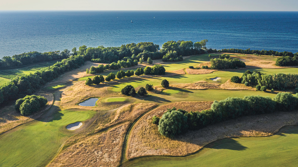 A new layout for Bades Huk – on Germany’s Baltic Sea coast – was completed in 2023 on the site of the abandoned Hohen Wieschendorf course (Photo: Golfkalendar/von Ralph Dörnte)