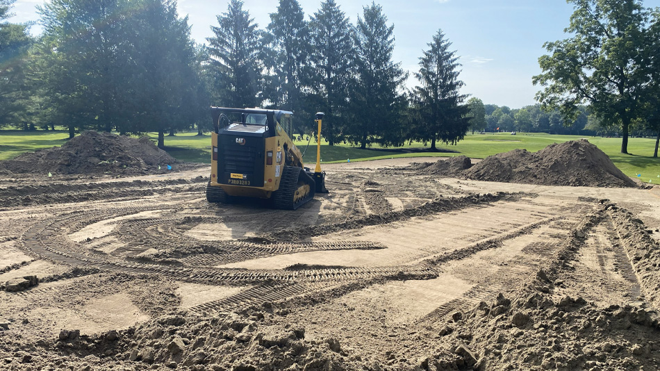 The Crooked Stick team focused on preserving critical green contours and intended playing characteristics while the soil structure below the surface was enhanced (Photo: Profile Golf)