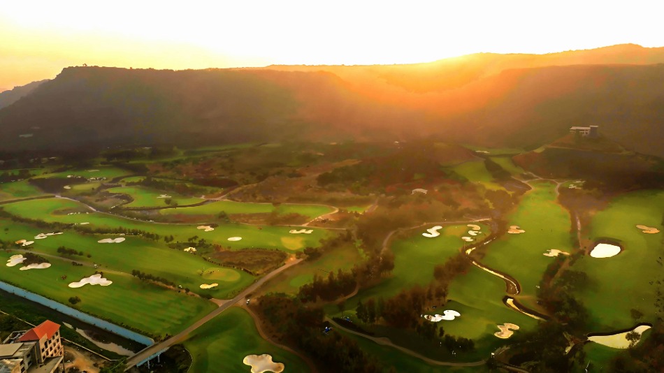 Nandrajog has created ponds and streams to hold and divert water across the course (Photo: Golf Design India)