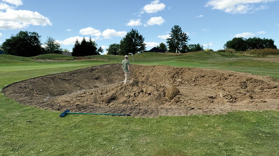 David Hoekstra learned to play golf at Bos Laden in Iowa and has been overseeing renovations there since 2020 (Photo: David Hoekstra)