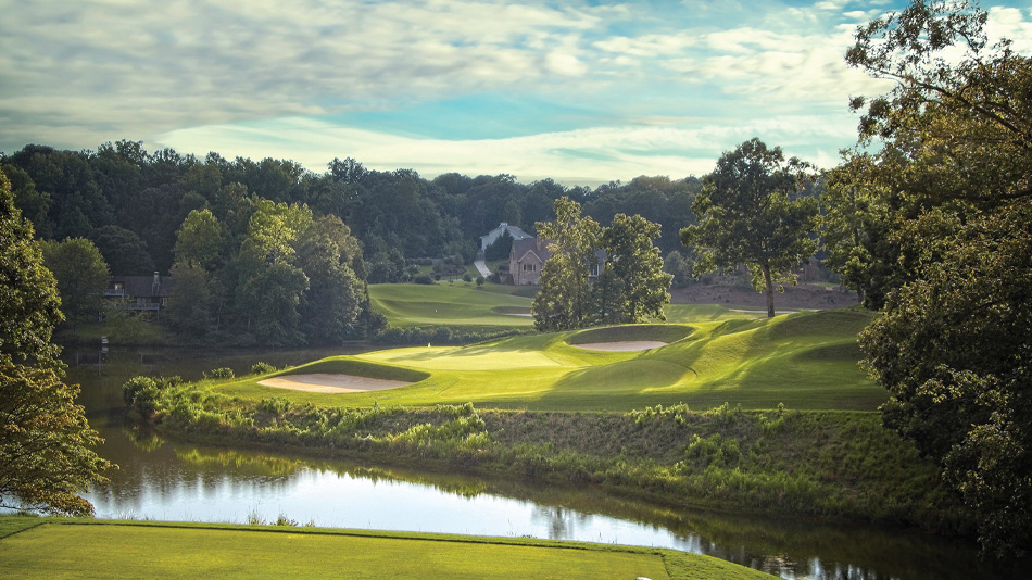 The twelfth hole at Pinetree in Georgia, where Bill Bergin played school matches. Bergin renovated the course in 2007 (Photo: Bill Bergin)