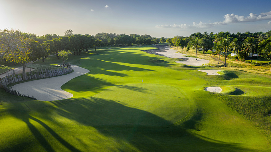 Lost pin s have been reinstated on several holes, including the second (Photo: Patrick Koenig)
