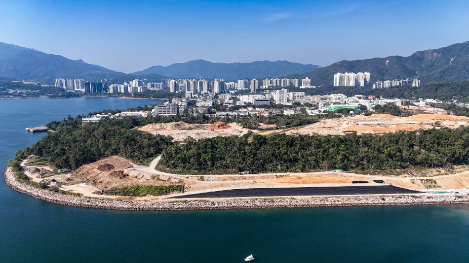 Construction has passed the halfway point, with the course expected to open in 2027 (Photo: Plover Cove Golf Club)
