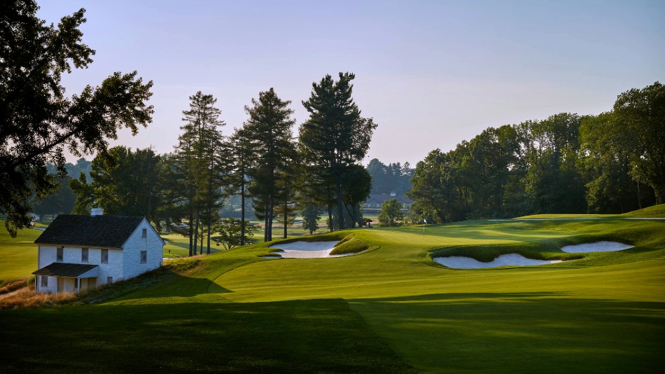 Hanse’s project included restoring and relocating bunkers, expanding greens, new back tees, tree removal and new irrigation (Photo: Gary Kellner/PGA of America)