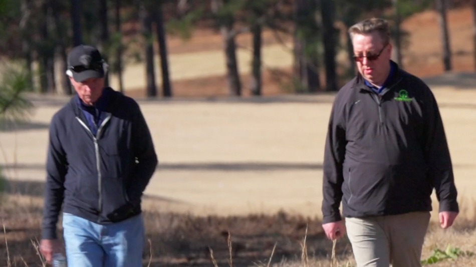 Bill Coore and GCA editor Adam Lawrence (Photo: Vaughn Halyard)