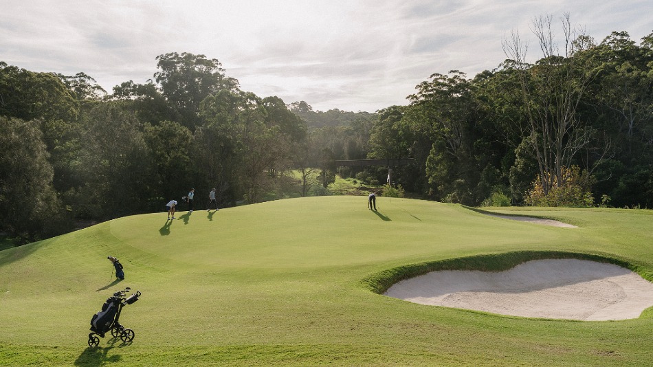 The ninth green (Photo: Newgreens Chatswood)