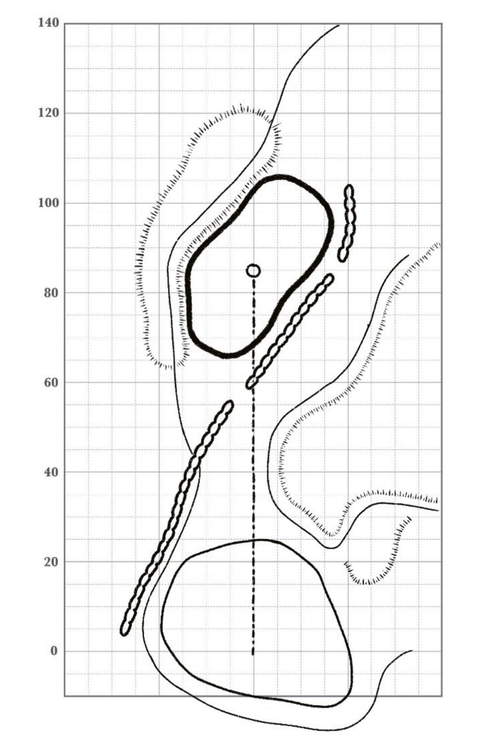 The second hole features a stone wall, like the thirteenth at North Berwick (Image: Artisan Golf Design)
