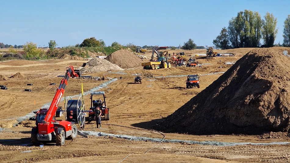 The project has been huge undertaking and has included the involvement of a wide range of stakeholders and companies (Image: French Golf Federation)